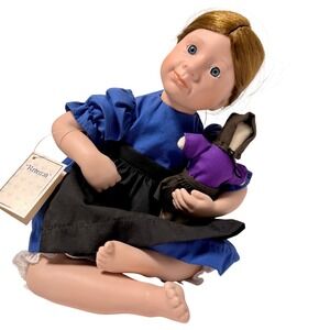 Amish‎ Blessings Rebecca Porcelain Doll Julie Good-Kruger Knowles China